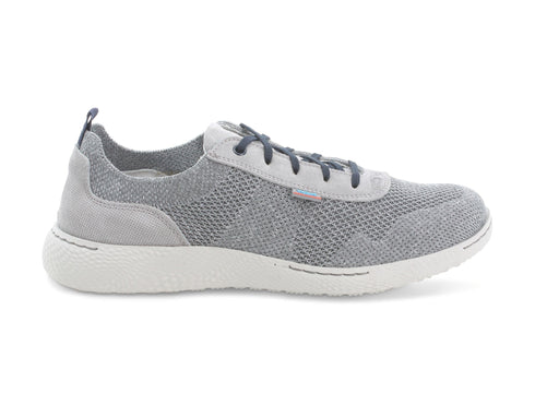 Melluso uomo scarpe basse estive in tessuto grigio U41021-210687